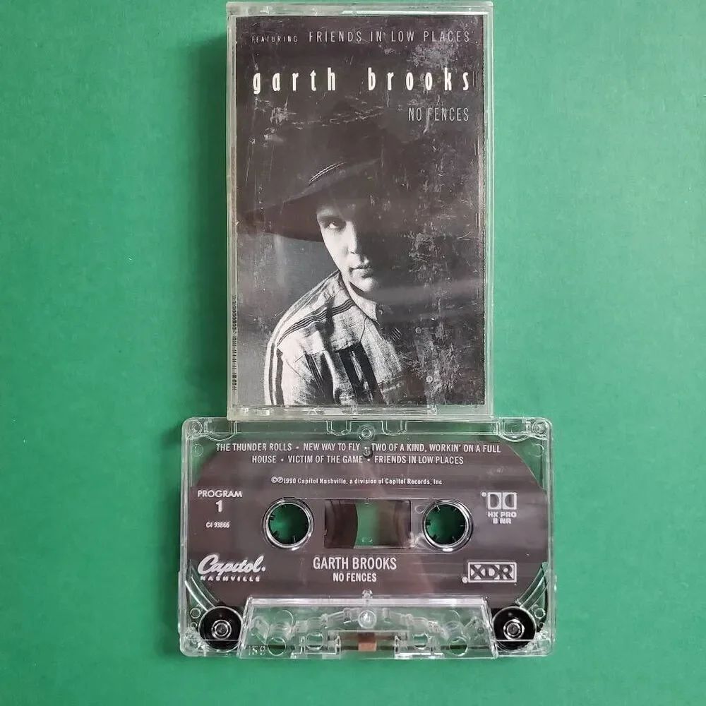 Garth Brooks No Fences Cassette 1990 Capitol